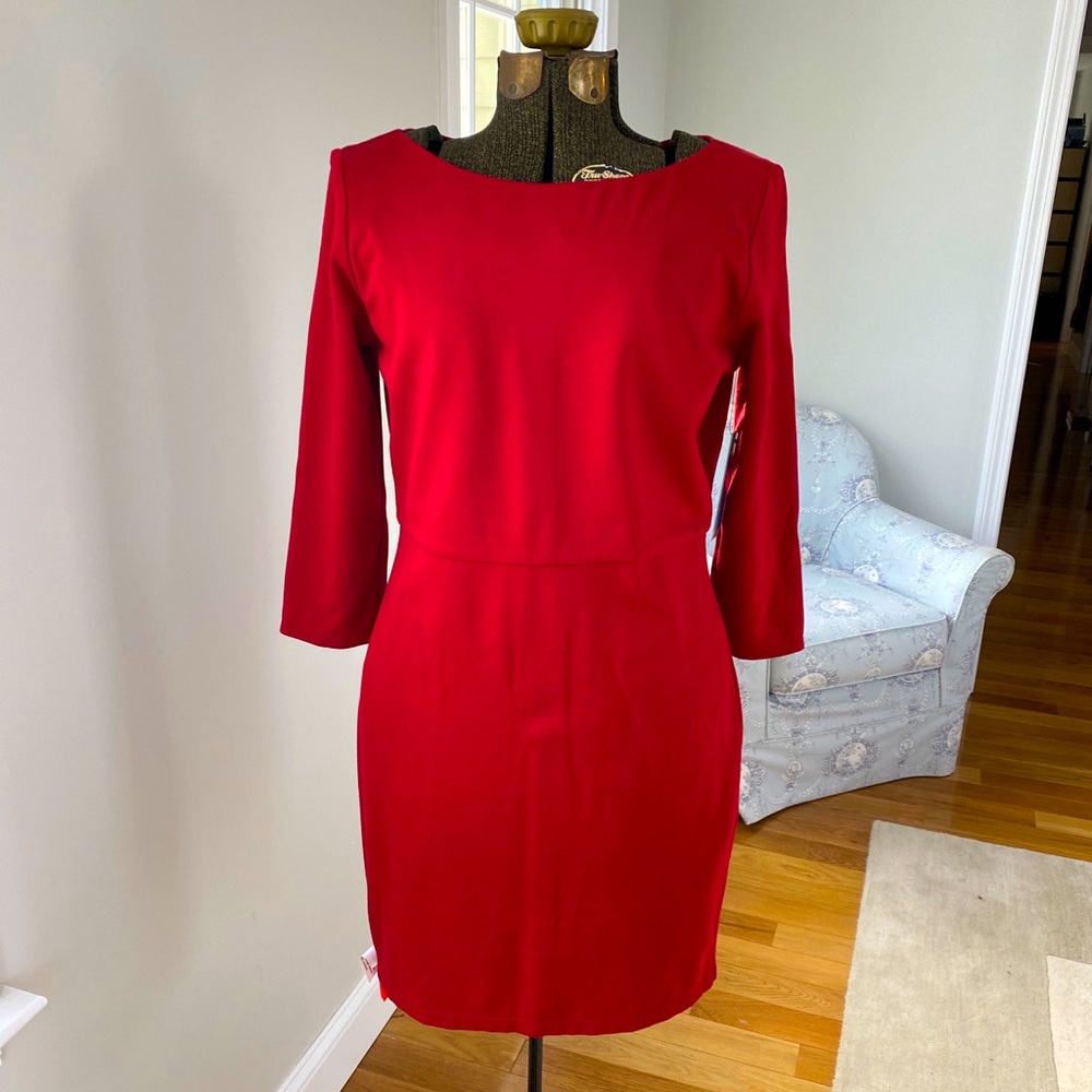NWT Alice + Olivia Bateau Neckline Mini Dress